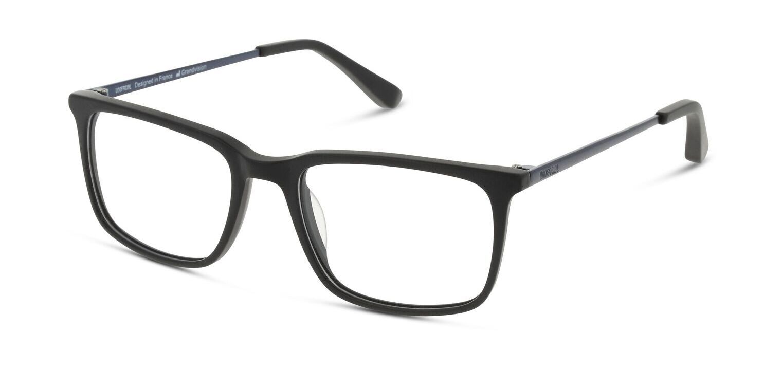 Unofficial Rectangle Eyeglasses UNOT0161 Black for Kid