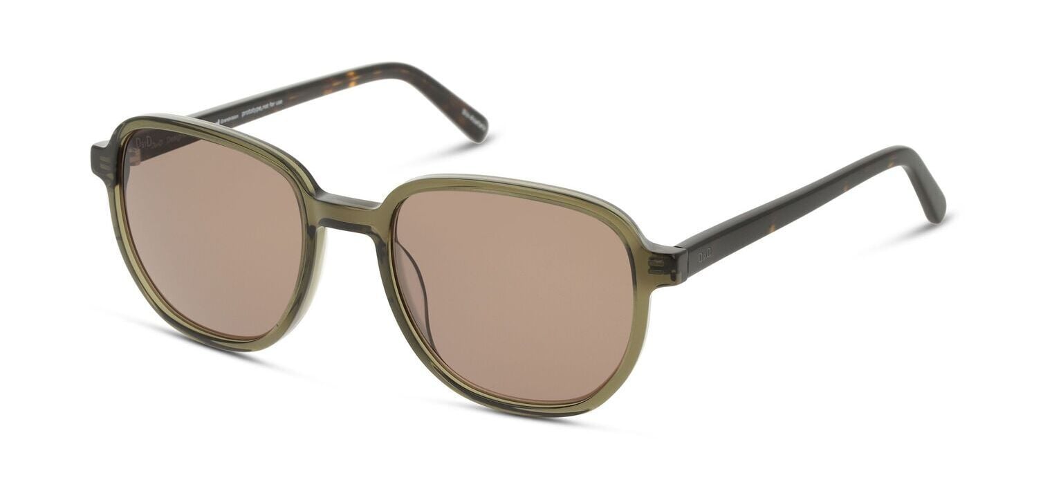 DbyD Quadratisch Sonnenbrillen DBSU5012 Grün für Damen/Herren