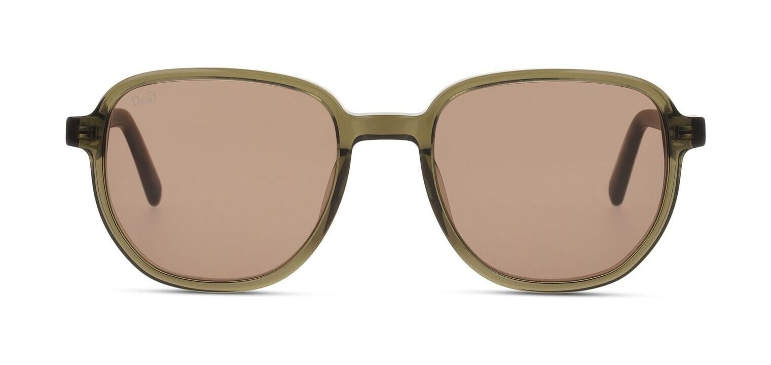 DbyD Quadratisch Sonnenbrillen DBSU5012 Grün für Damen/Herren