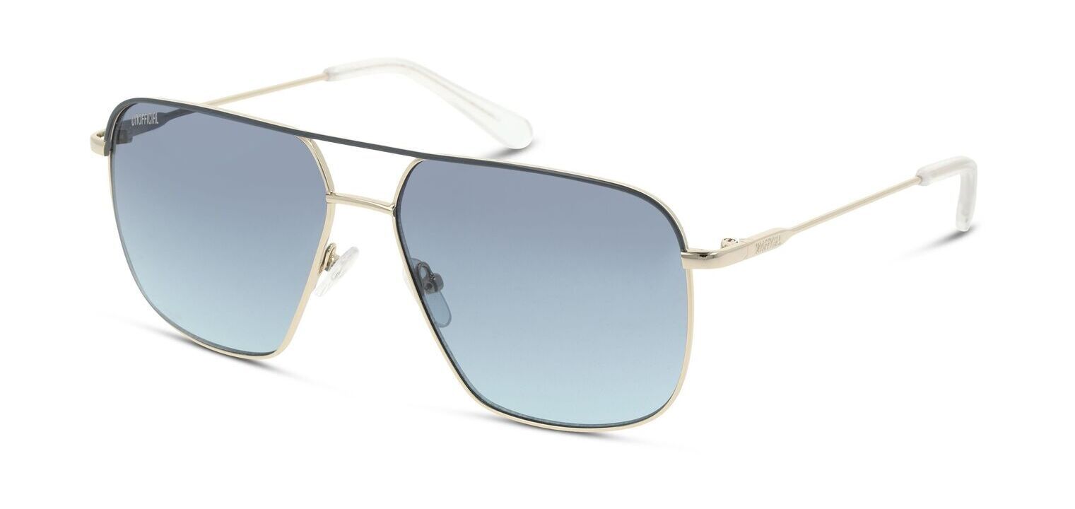 Unofficial Aviator Sunglasses UNSM0173 Gold for Unisex