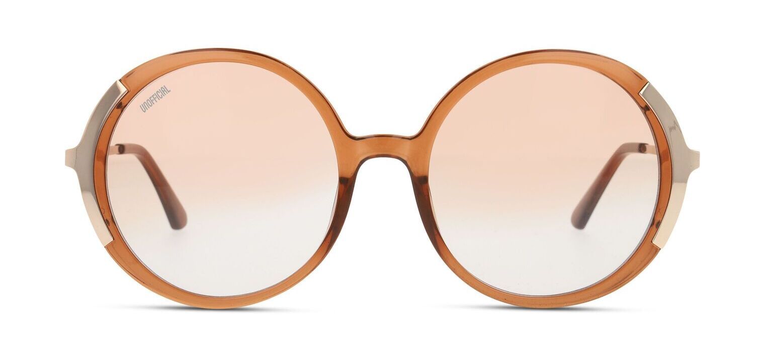 Unofficial Rund Sonnenbrillen UNSF0233 Braun für Damen/Herren
