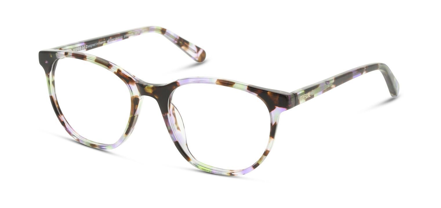 Unofficial Round Eyeglasses UNOJ0013 Purple for Kid