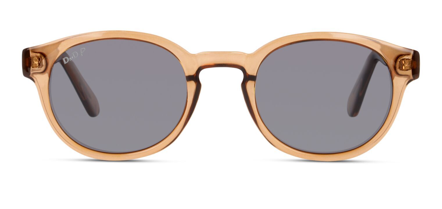 DbyD Oval Sonnenbrillen DBSU9010P Braun für Damen/Herren