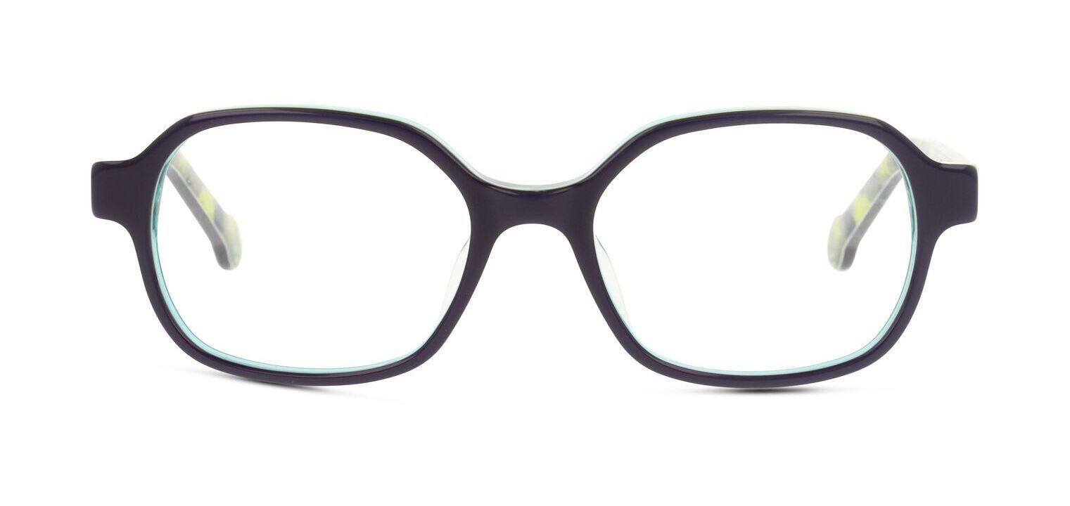 Unofficial Rechteckig Brillen UNOK0070 Blau für Kinder
