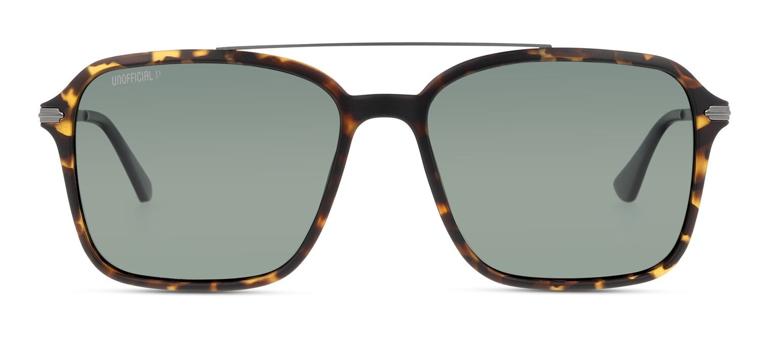 Unofficial Rechteckig Sonnenbrillen UNSM0022P Grau für Herren
