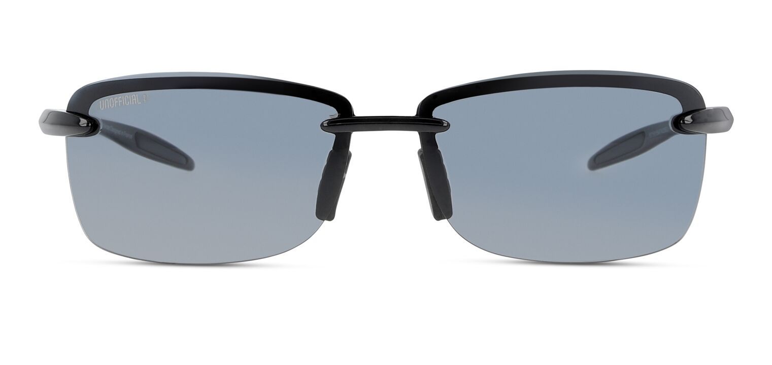 Unofficial Rechteckig Sonnenbrillen UNSM0068P Schwarz für Herren