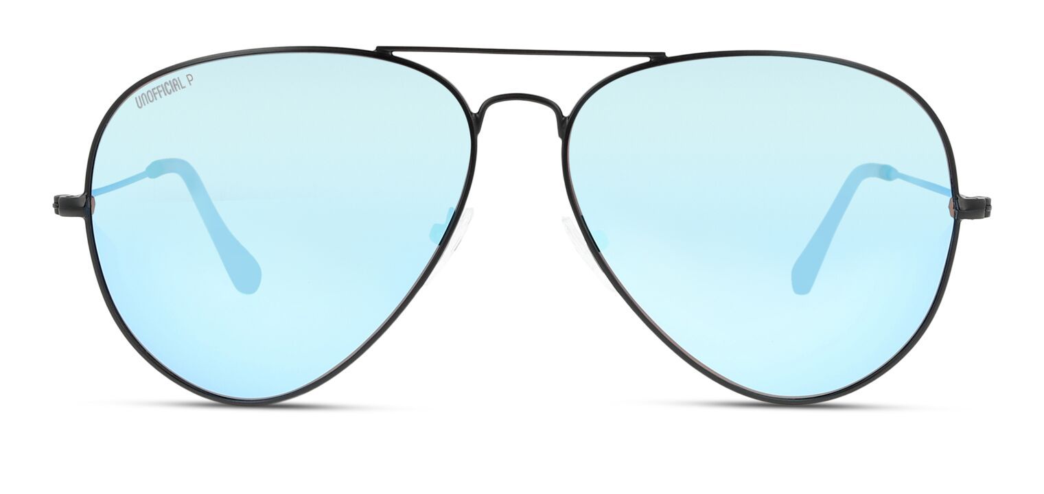 Unofficial Aviator Sonnenbrillen UNSU0024P Schwarz für Damen/Herren