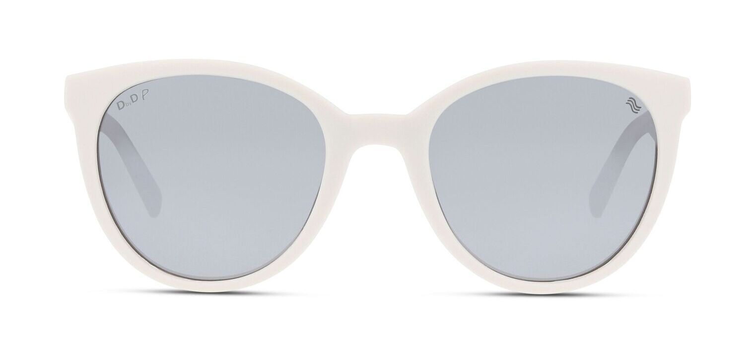 Lunettes de soleil DbyD Papillon DBSF9003P Blanc pour Femme