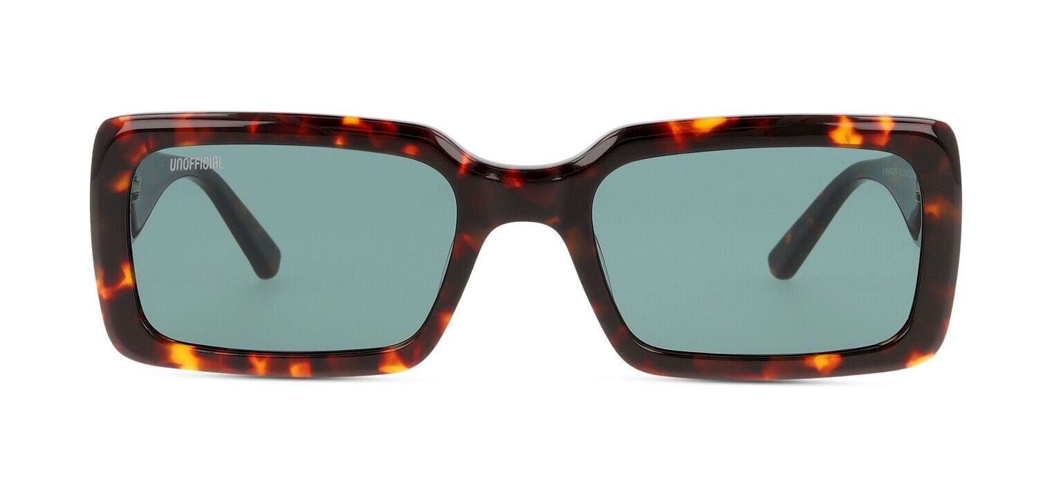 Lunettes de soleil Unofficial Rectangle UNSM0074 Ecaille pour Homme