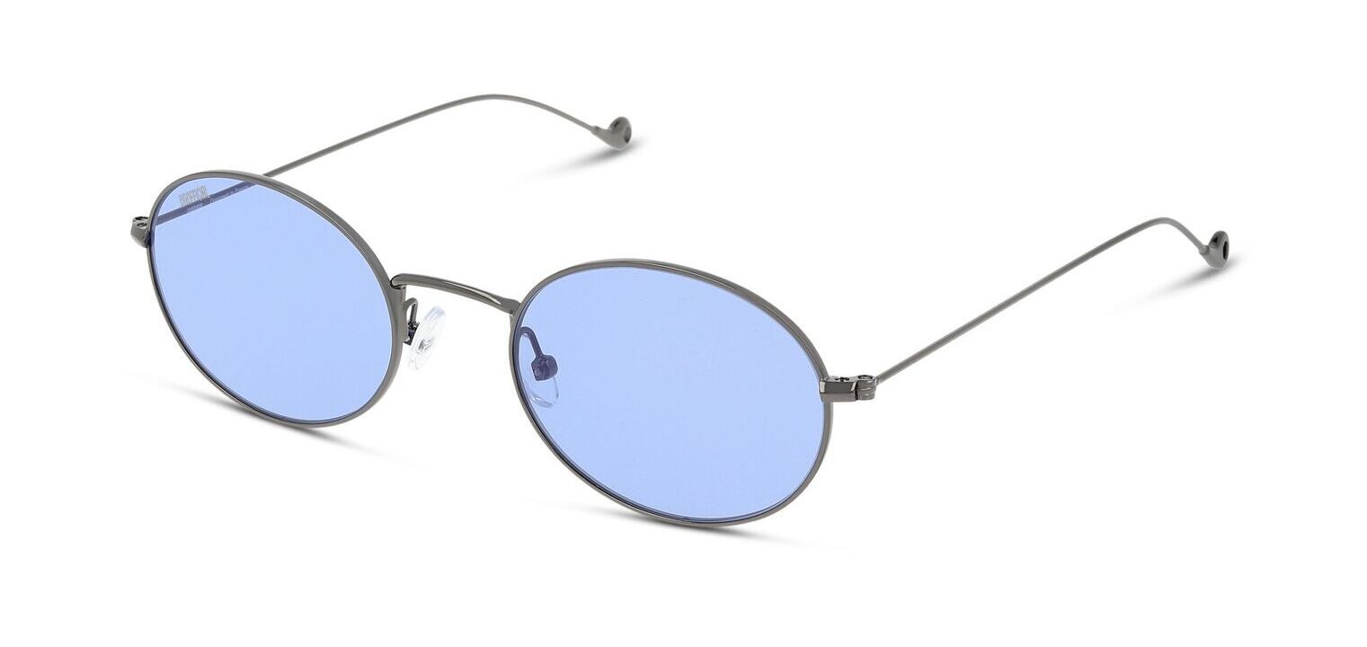 Unofficial Oval Sonnenbrillen UNSU0041 Grau für Damen/Herren