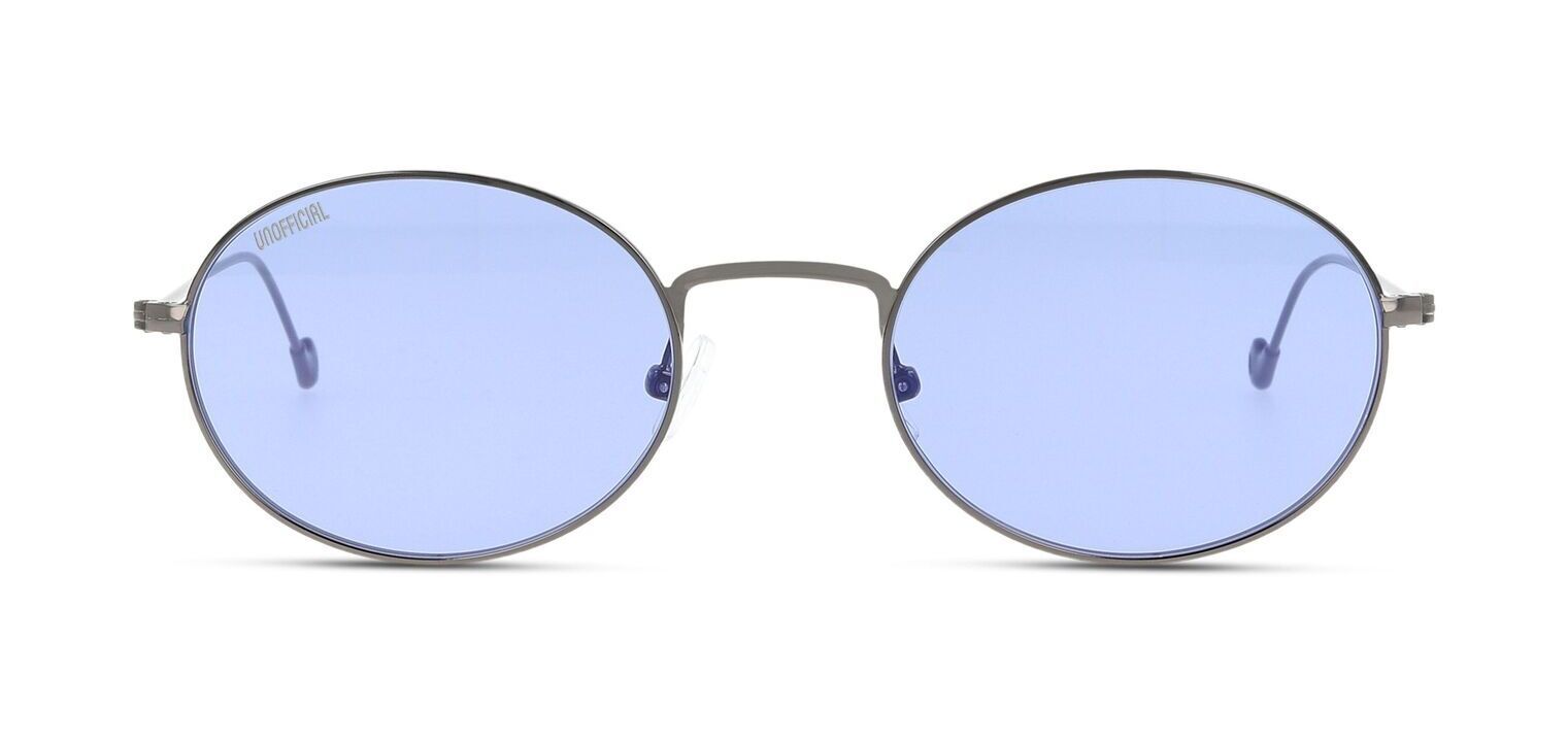 Unofficial Oval Sonnenbrillen UNSU0041 Grau für Damen/Herren