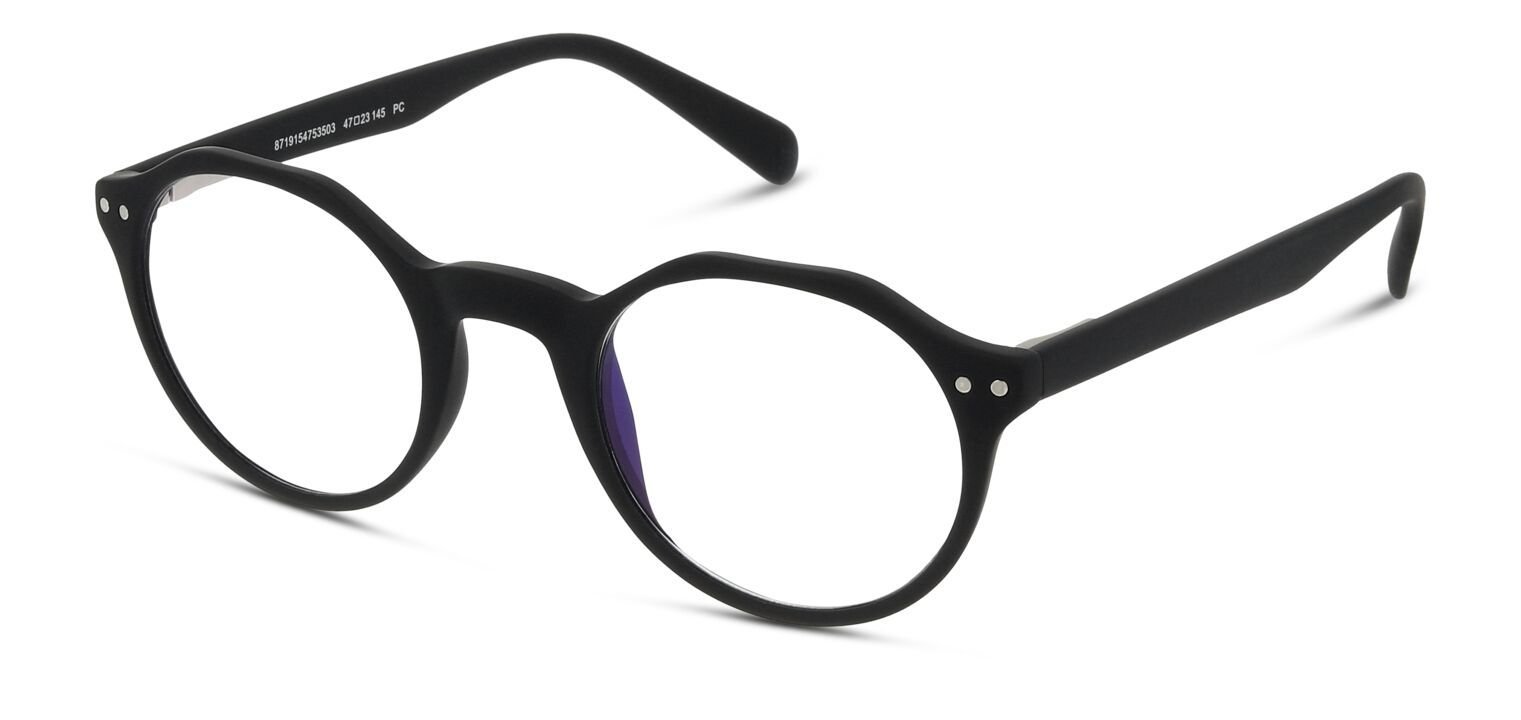 Lunettes pour écran anti lumière bleu GLibrary Ronde IBLU01 Noir