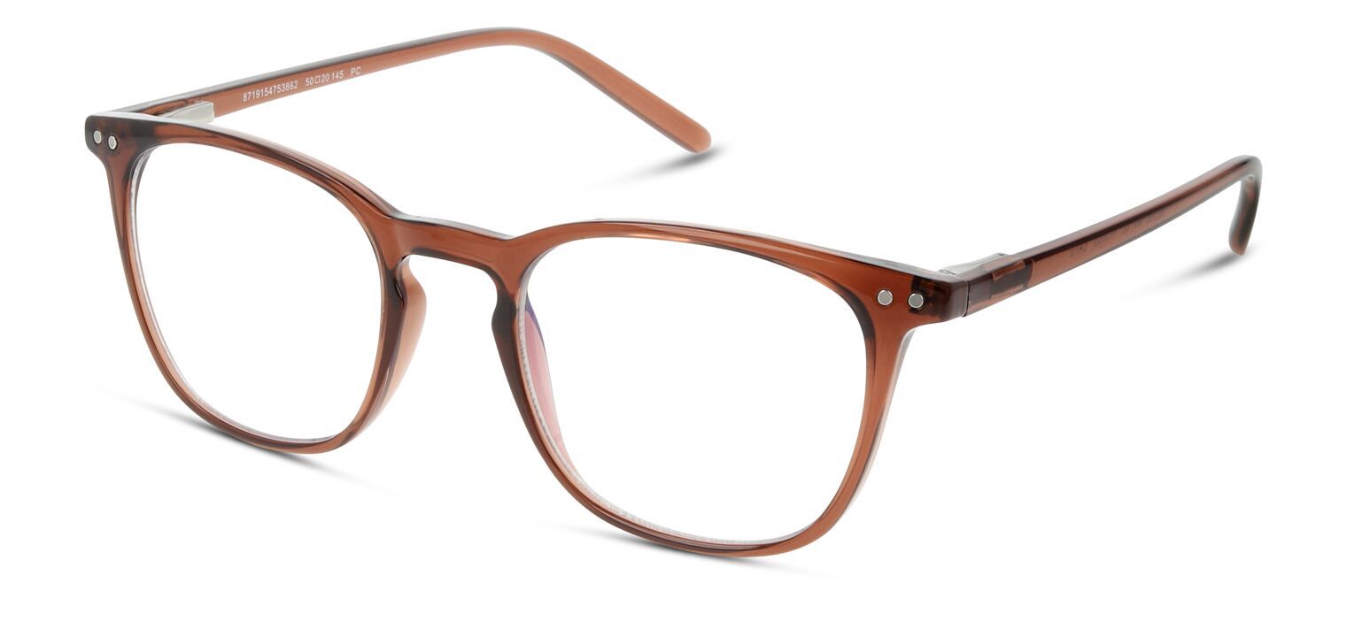 Lunettes pour écran anti lumière bleu GLibrary Wayfarer IBLU02 Havana