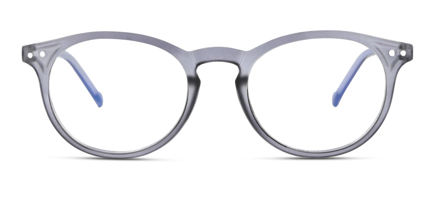 Lunettes pour écran anti lumière bleu GLibrary Ronde IBLU08 Gris