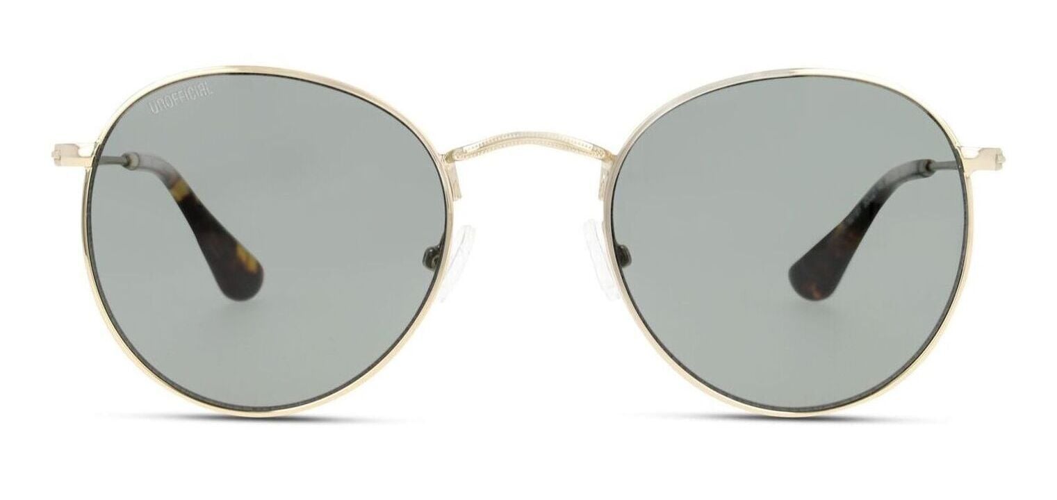 Unofficial Rund Sonnenbrillen UNSU0050 Gold für Damen/Herren
