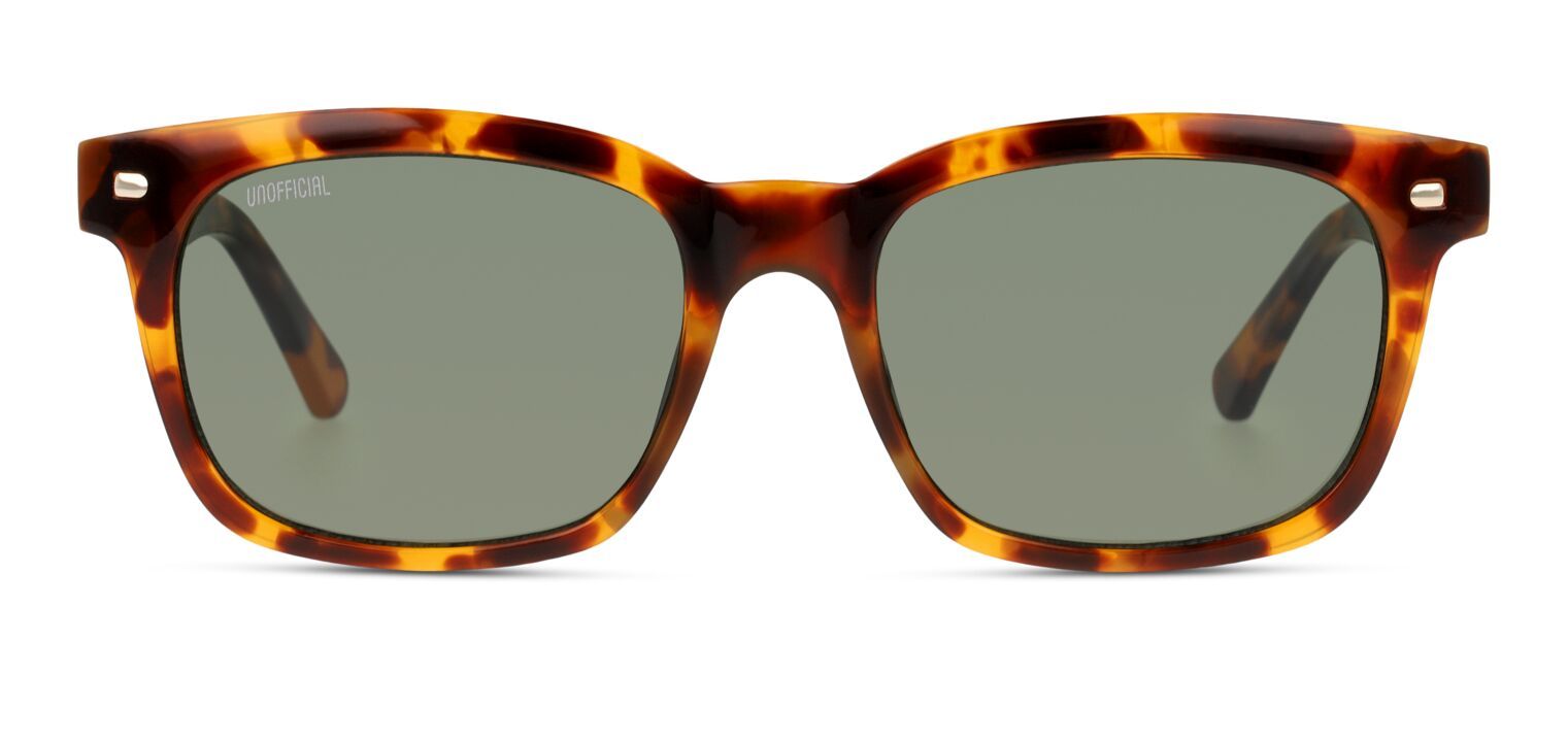 Unofficial Rechteckig Sonnenbrillen UNSM0083 Havana für Herren