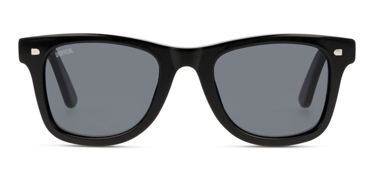 Lunettes de soleil Unofficial Rectangle UNSU0055 Noir pour Homme-Femme