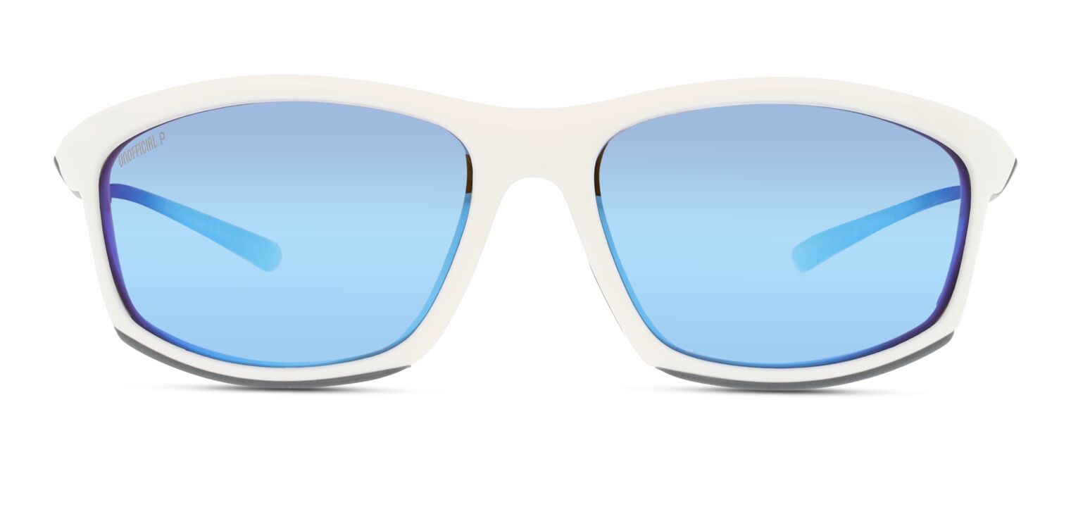 Unofficial Rechteckig Sonnenbrillen UNSM0060P Weiss für Herren