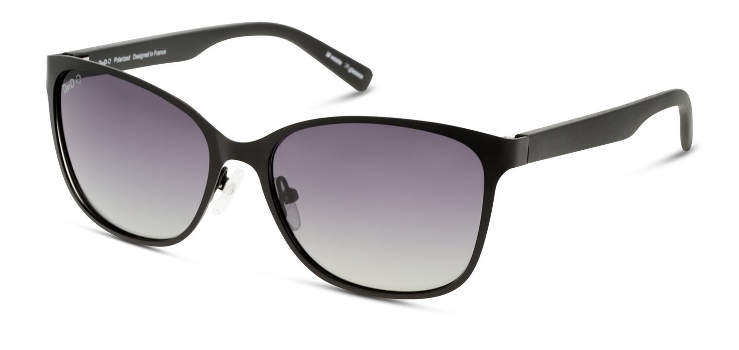 DbyD Rechteckig Sonnenbrillen DBSF9007P Schwarz für Damen