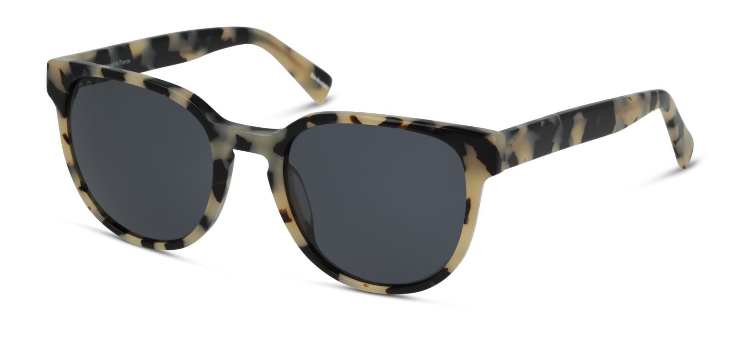 Lunettes de soleil DbyD Rectangle DBSF5003 Beige pour Femme