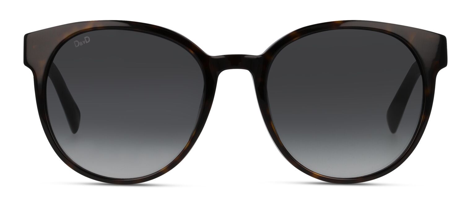 DbyD Rund Sonnenbrillen DBSF5004 Havana für Damen