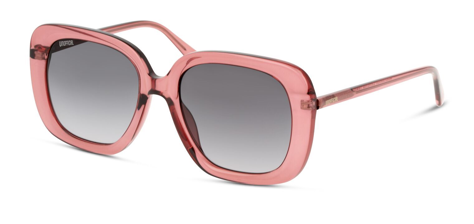 Unofficial Rechteckig Sonnenbrillen UNSF0132 Rosa für Damen