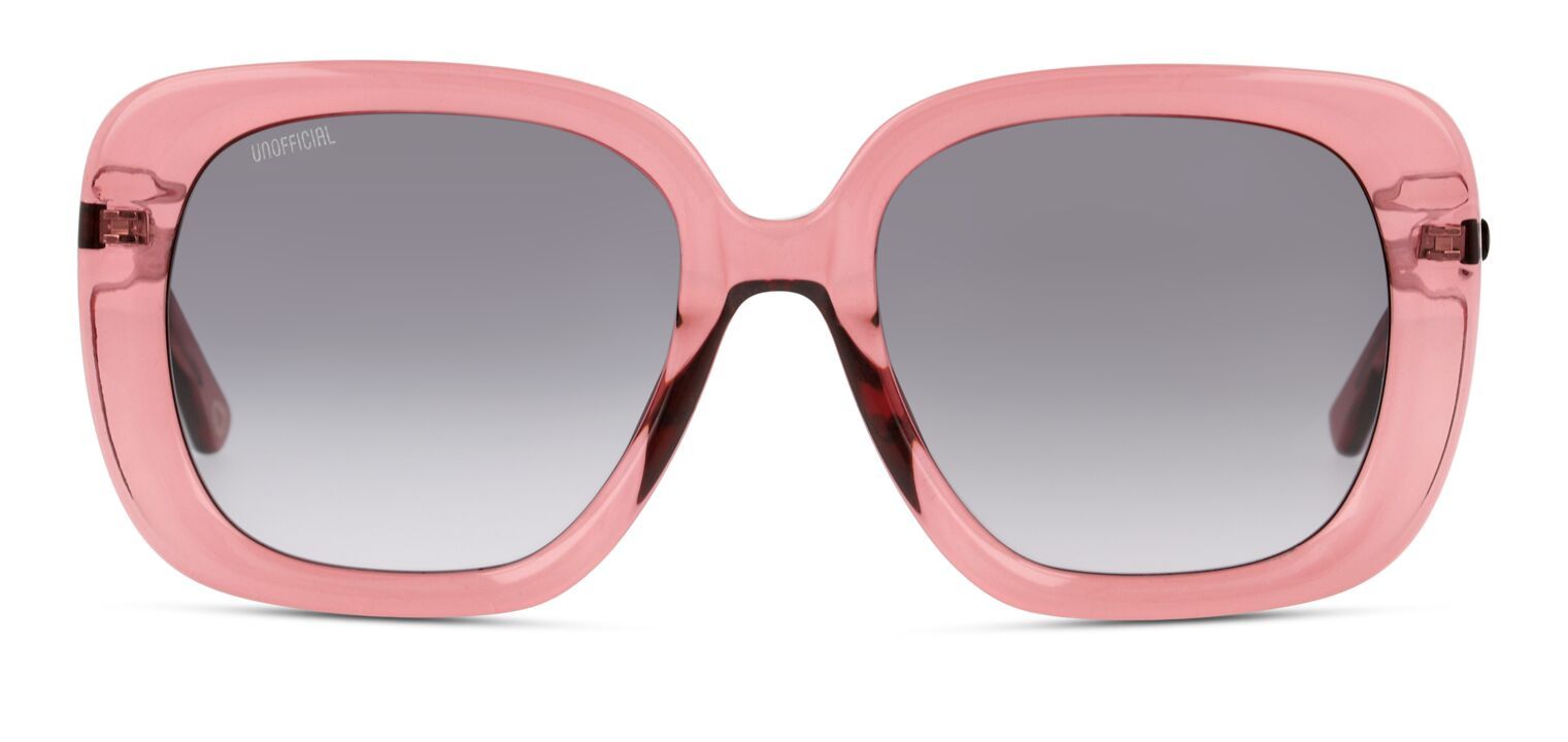 Unofficial Rechteckig Sonnenbrillen UNSF0132 Rosa für Damen