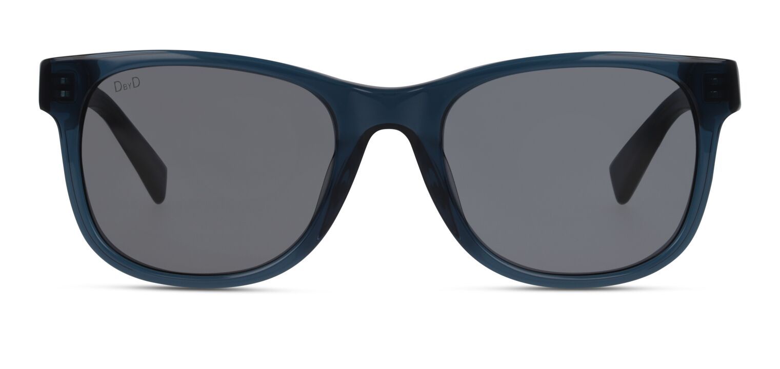 Lunettes de soleil DbyD Rectangle DBSU5000 Bleu pour Homme-Femme