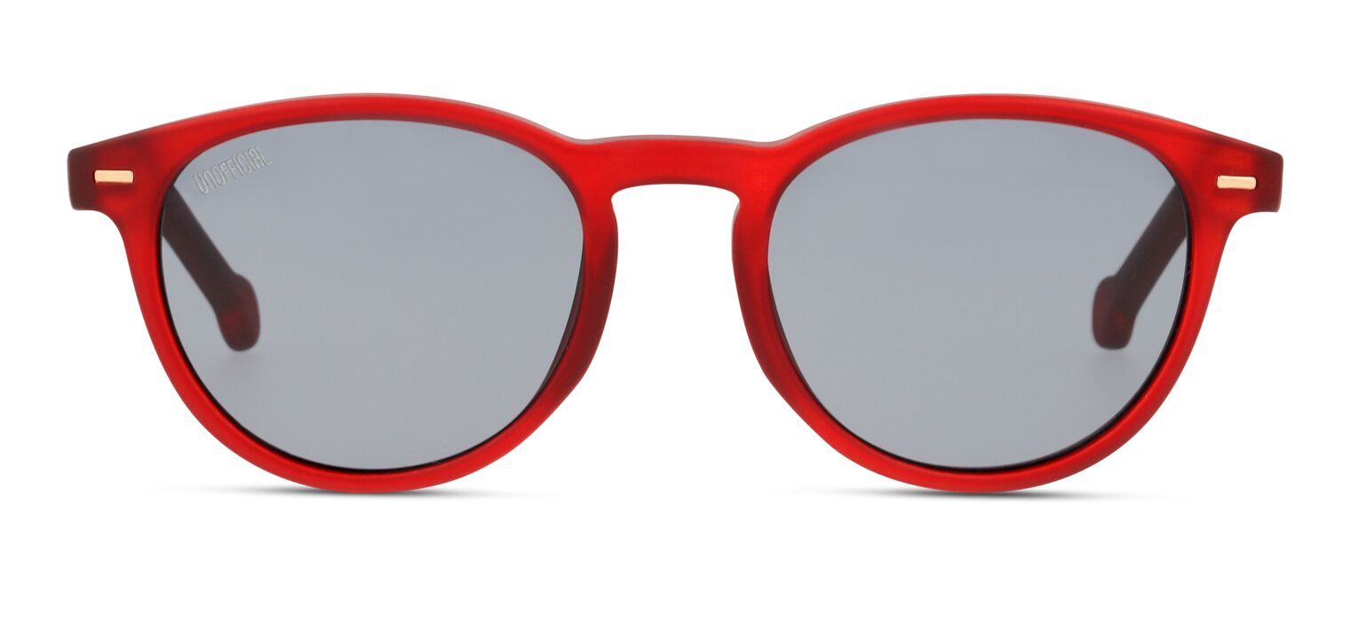 Unofficial Oval Sonnenbrillen UNSK0023 Rot für Kinder