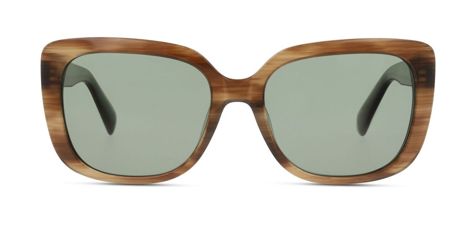 Lunettes de soleil DbyD Rectangle DBSF5012P Marron pour Femme