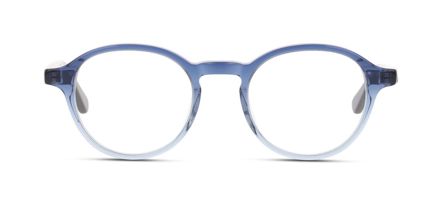 Unofficial Round Eyeglasses UNOK5062 Blue for Kid