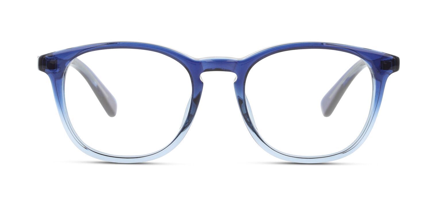 Unofficial Rechteckig Brillen UNOK5066 Blau für Kind