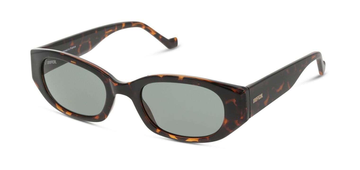Unofficial Rechteckig Sonnenbrillen UNSU0094 Schildpatt für Damen/Herren