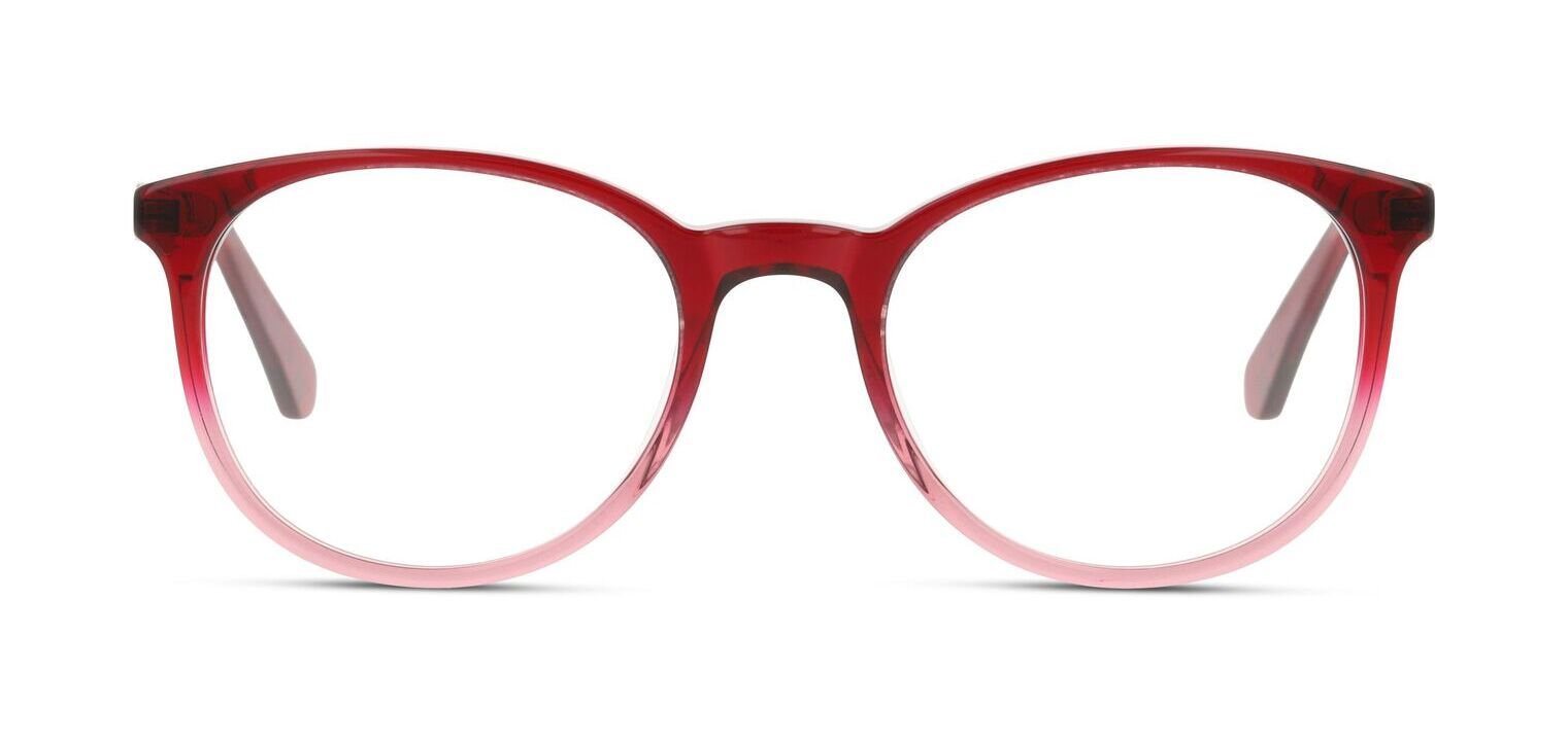 Unofficial Round Eyeglasses UNOT0126 Red for Kid