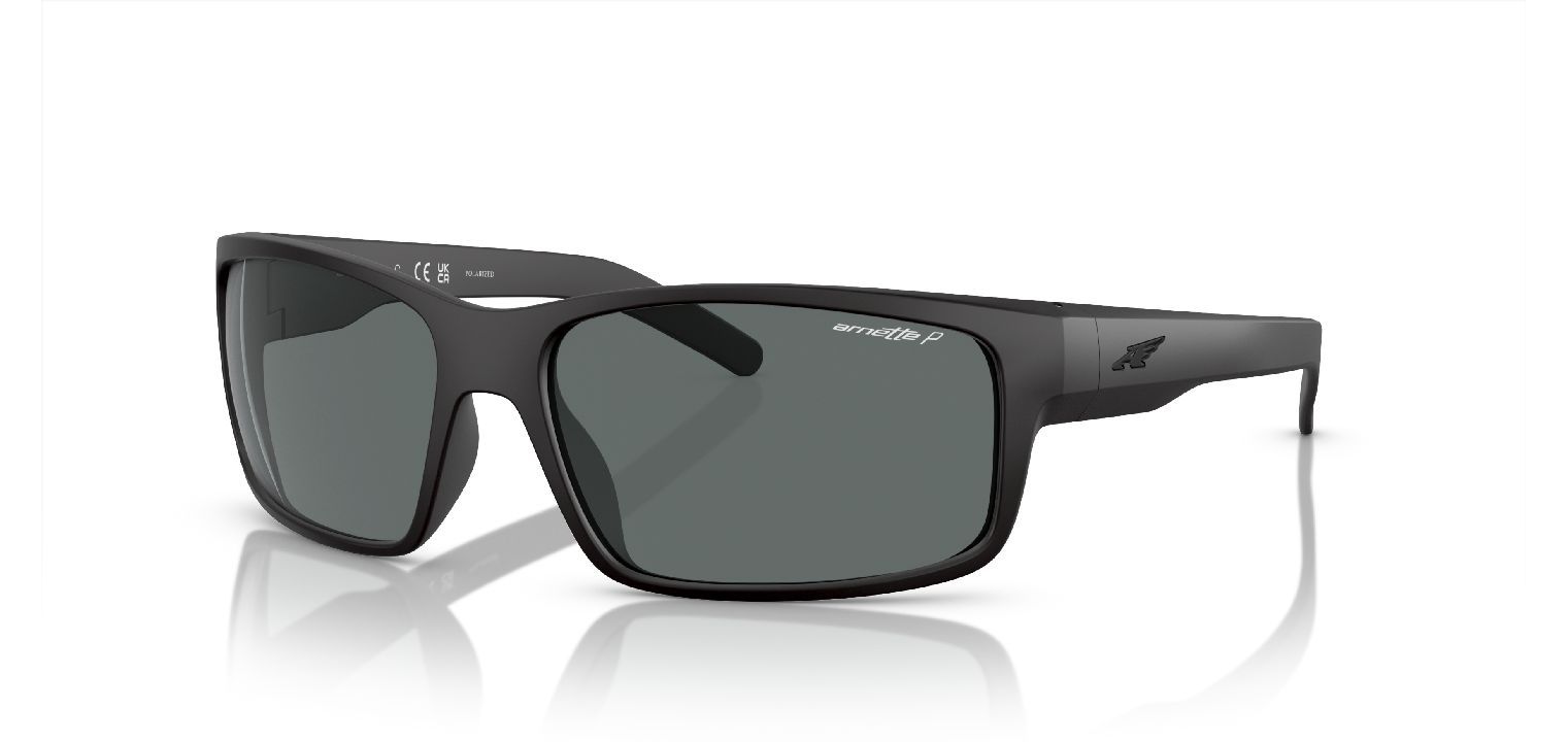Arnette Rechteckig Sonnenbrillen 0AN4202 Schwarz für Herr-Dame