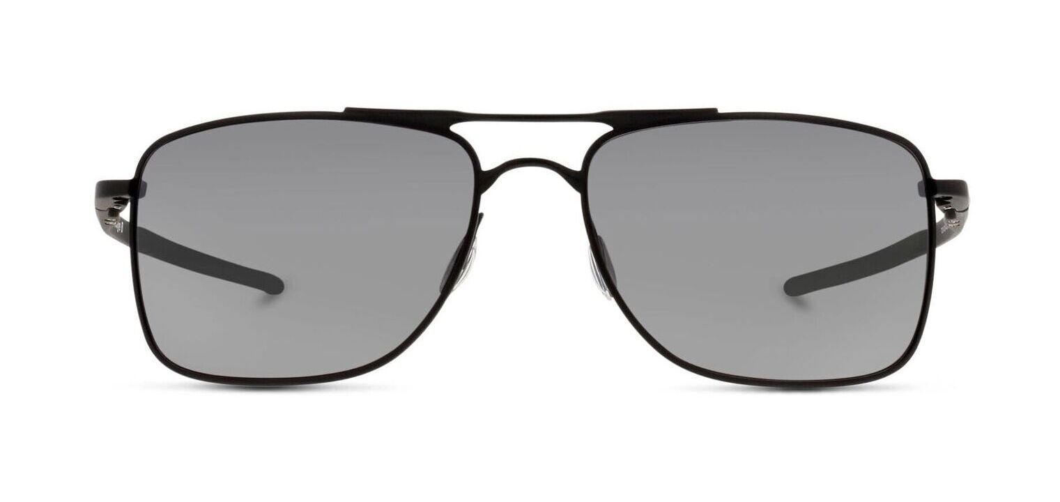 Oakley Rechteckig Sonnenbrillen 0OO4124 Mattschwarz für Herr
