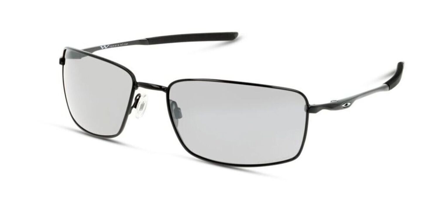 Oakley Rechteckig Sonnenbrillen 0OO4075 Schwarz für Herren