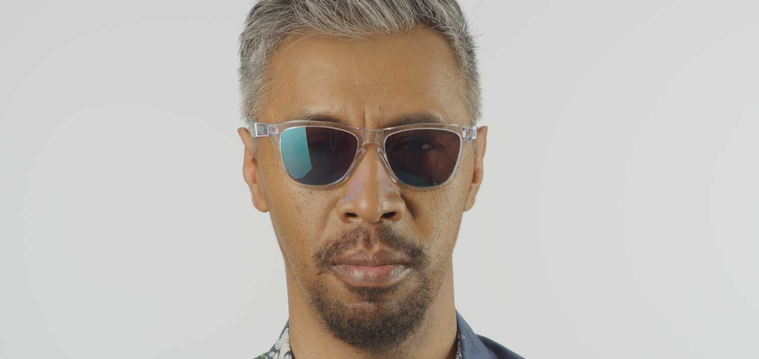 Oakley Wayfarer Sonnenbrillen OO9013 Transparent für Herr