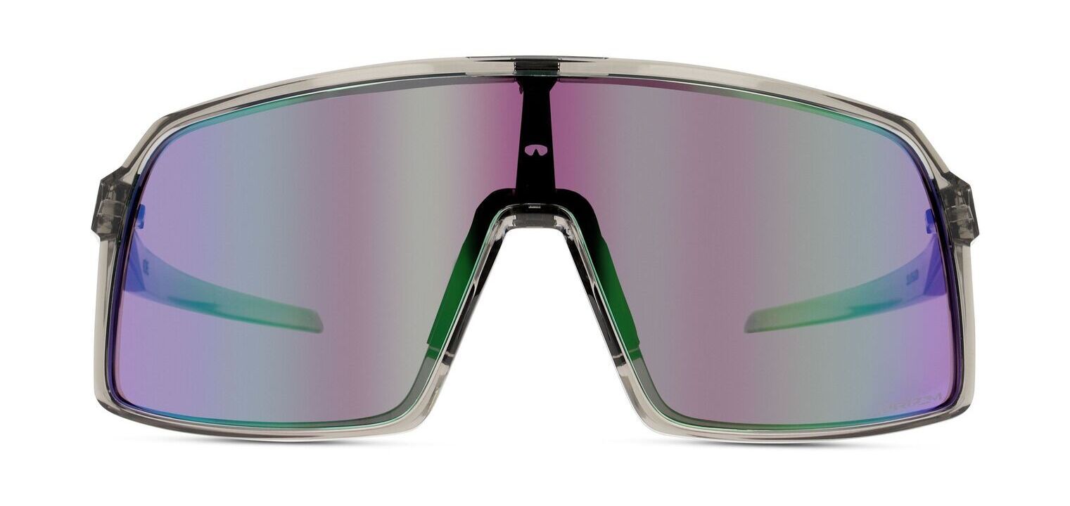 Oakley Rechteckig Sonnenbrillen 0OO9406 Grau für Herren