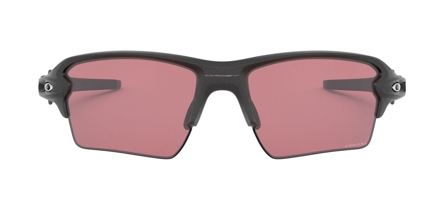 Oakley Rechteckig Sonnenbrillen 0OO9188 Grau für Herren