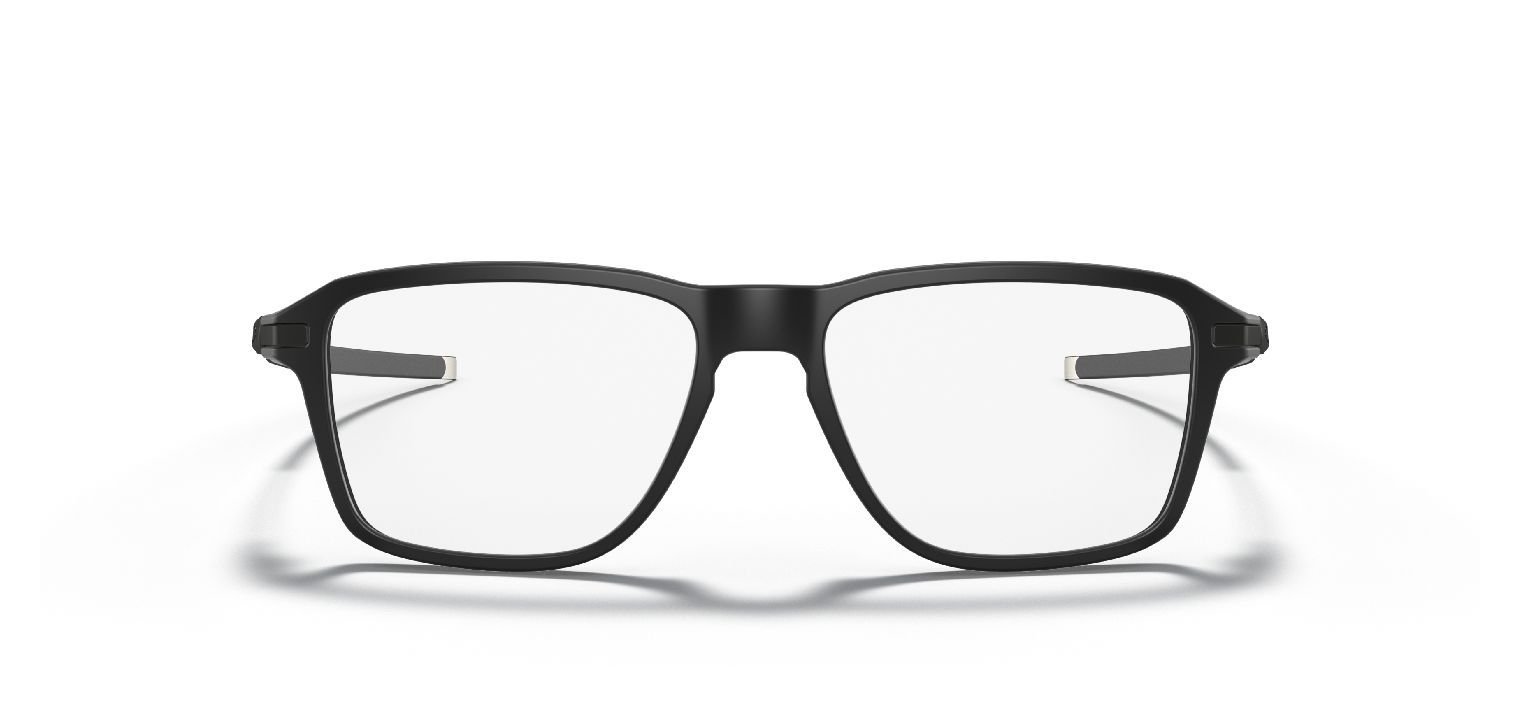 Oakley Rechteckig Brillen 0OX8166 Schwarz für Herr