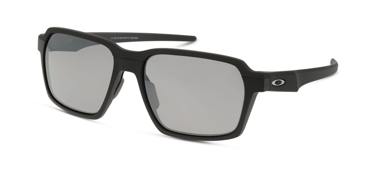 Oakley Rechteckig Sonnenbrillen 0OO4143 Mattschwarz für Herr