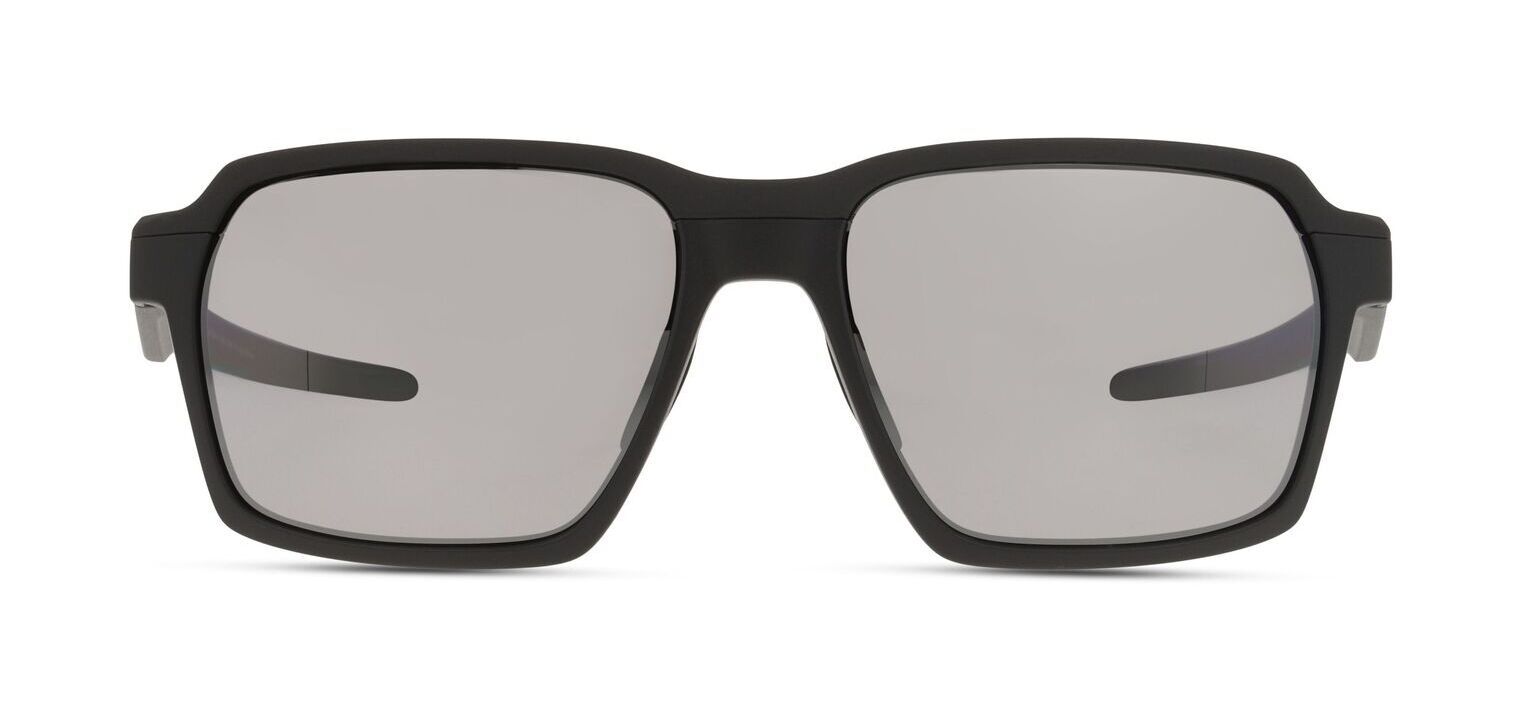 Oakley Rechteckig Sonnenbrillen 0OO4143 Mattschwarz für Herr