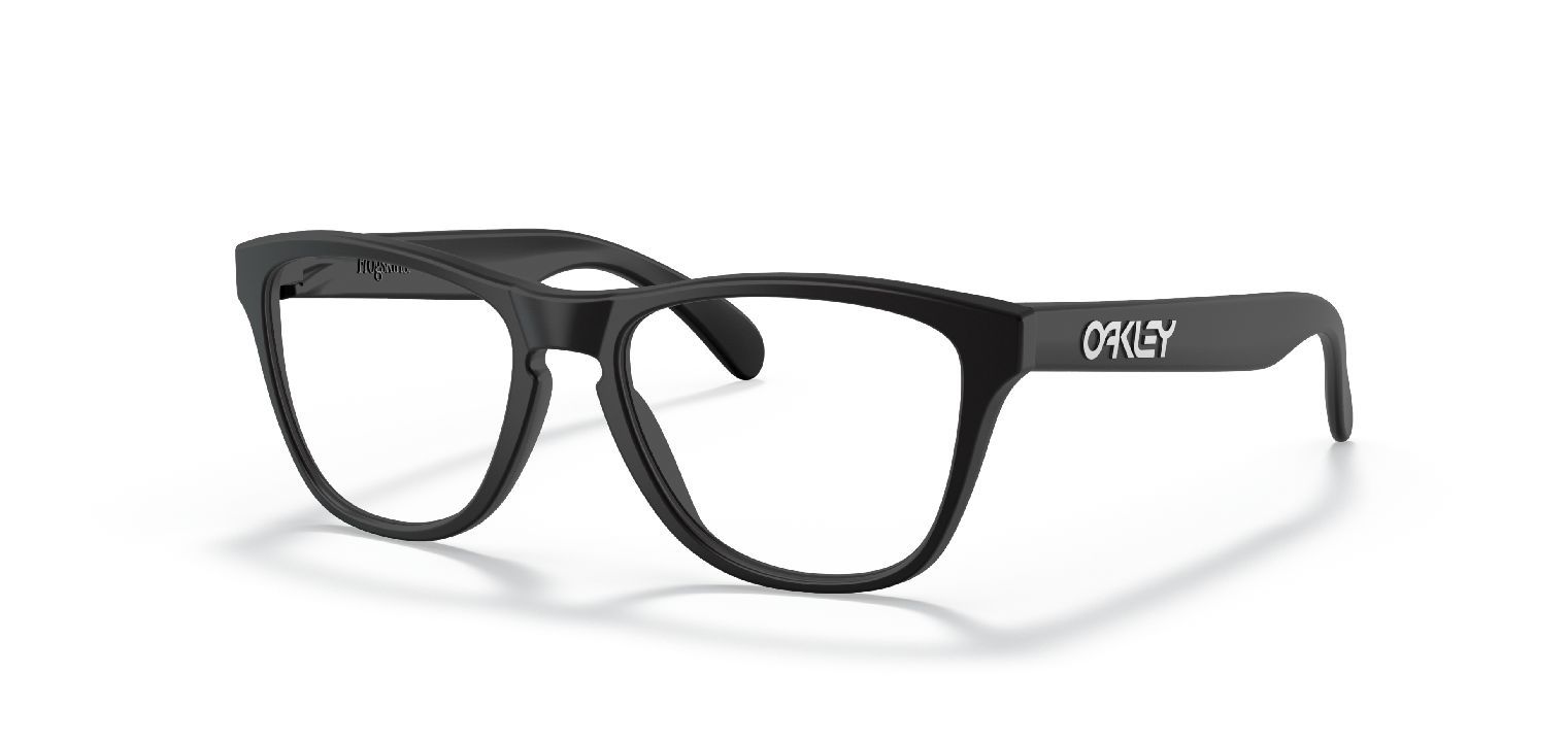 Oakley Rechteckig Brillen 0OY8009 Schwarz für Kind
