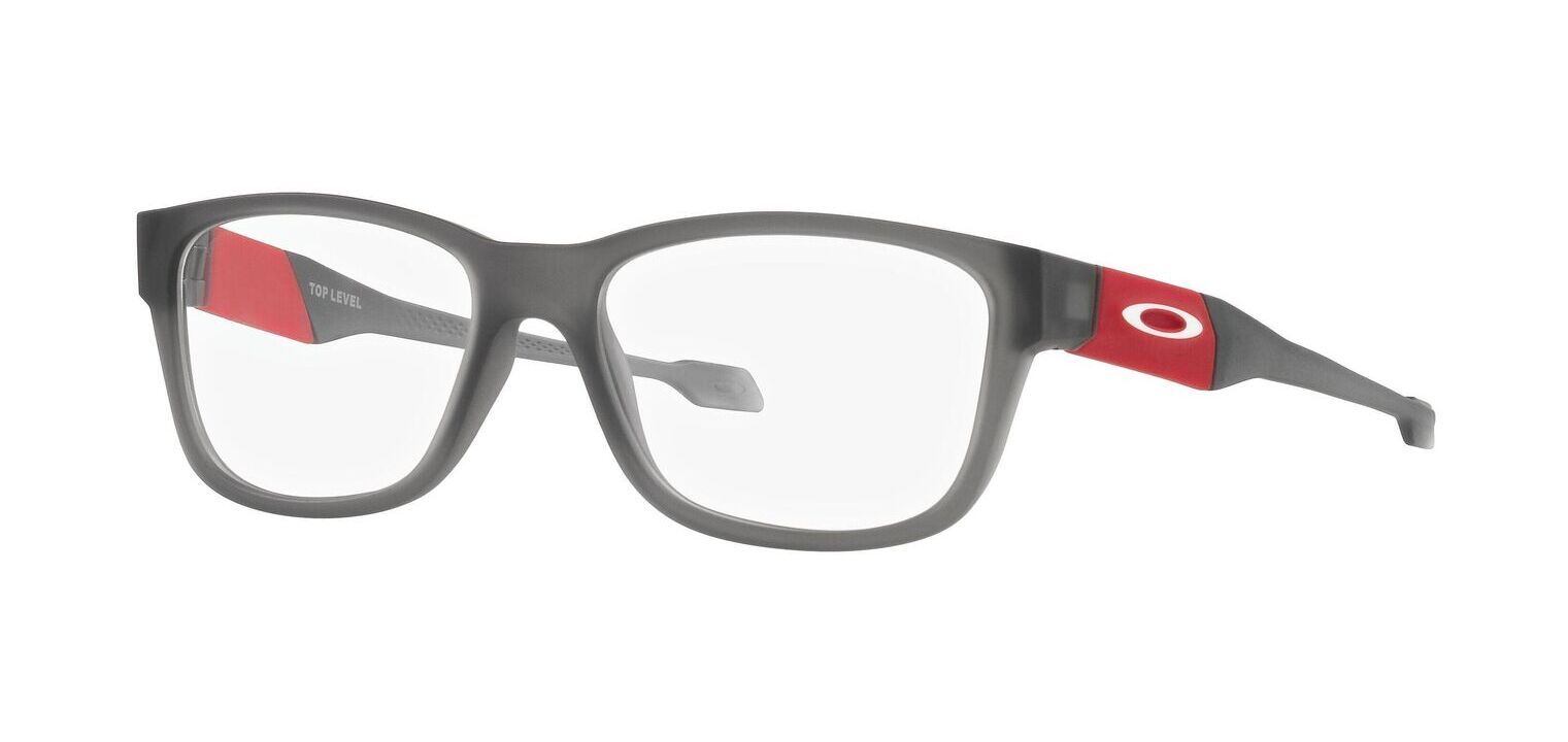 Oakley Rechteckig Brillen 0OY8012 Grau für Kinder