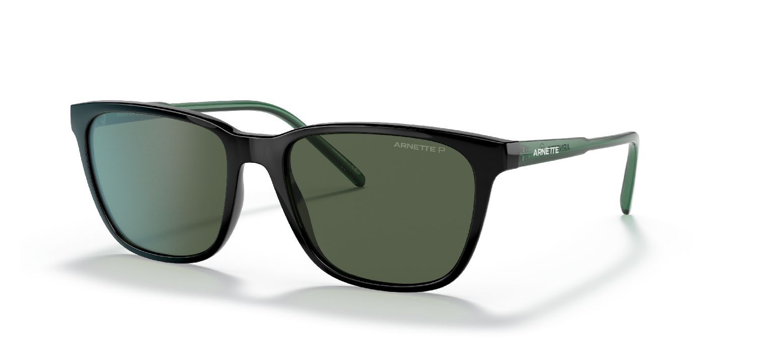 Lunettes de soleil Arnette Rectangle 0AN4291 Noir pour Homme