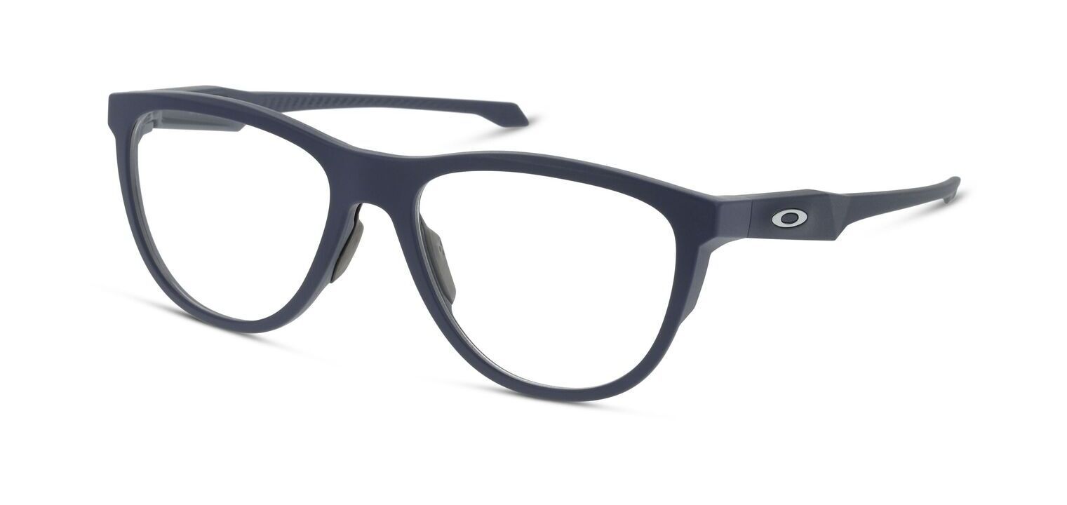 Oakley Rund Brillen 0OX8056 Blau für Herr