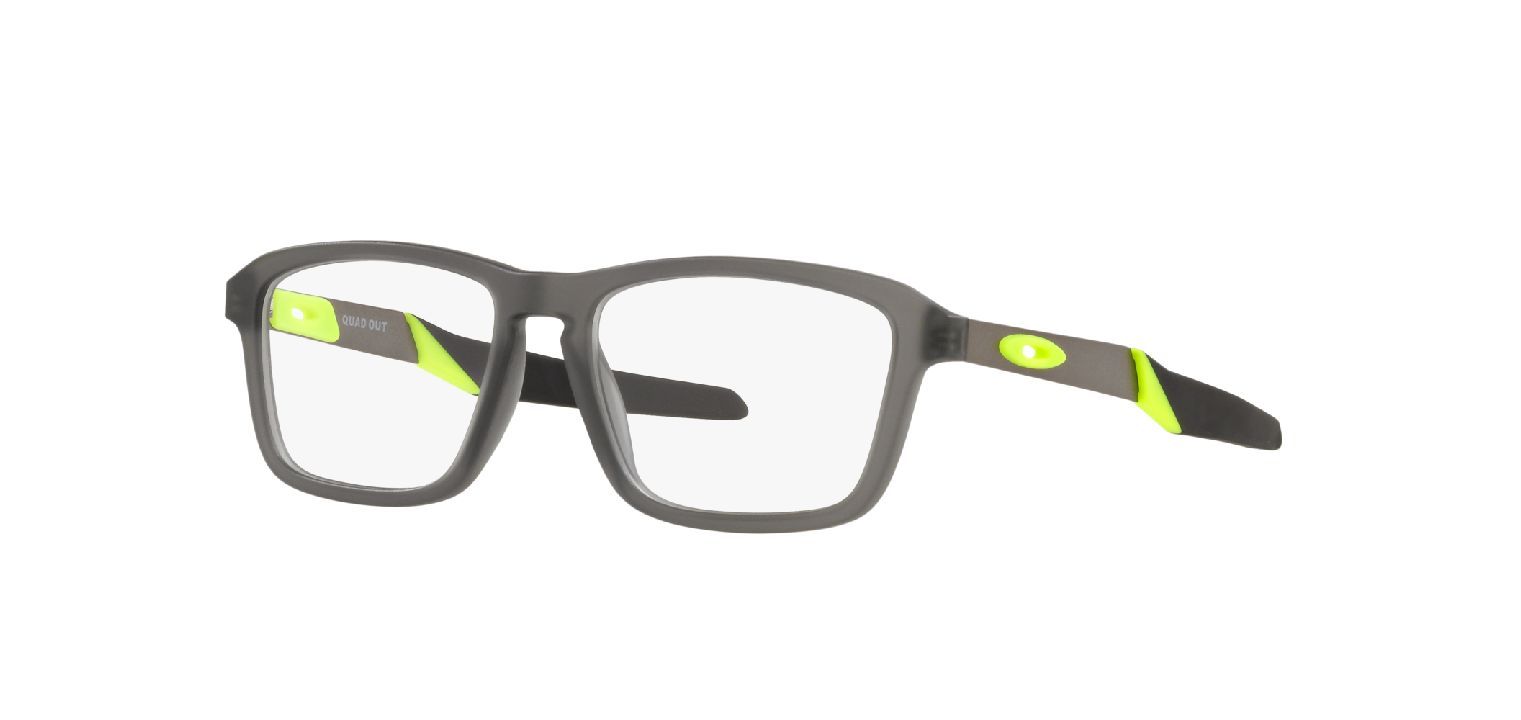Oakley Rechteckig Brillen 0OY8023 Grau für Kind
