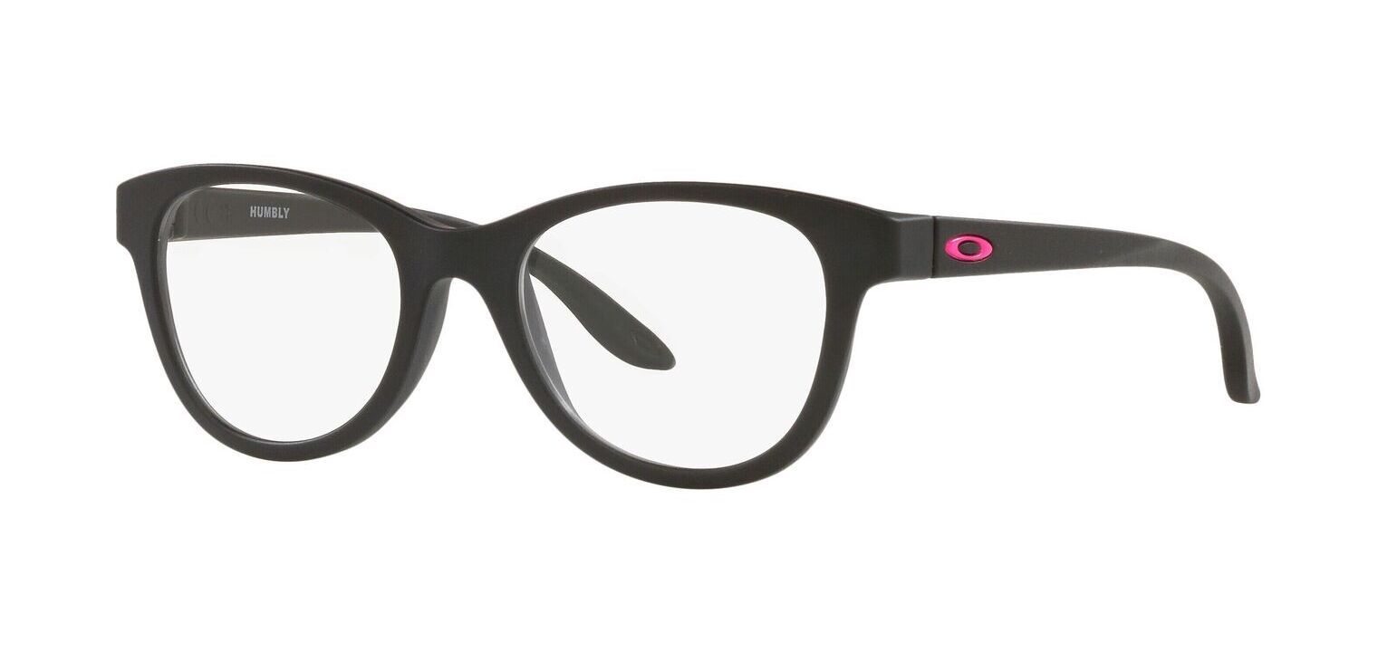 Oakley Rund Brillen 0OY8022 Schwarz für Kind