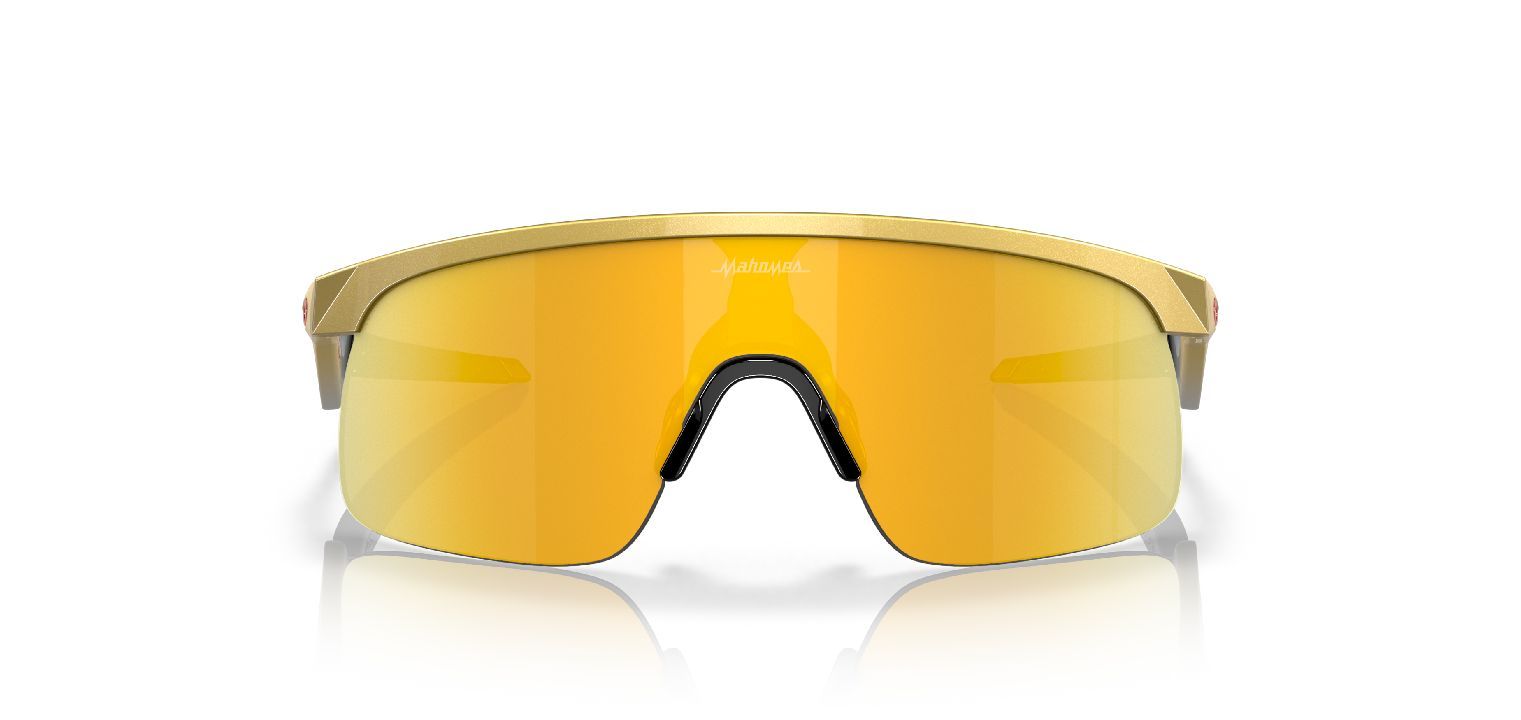 Oakley Rectangle Sunglasses 0OJ9010 Gold for Kid